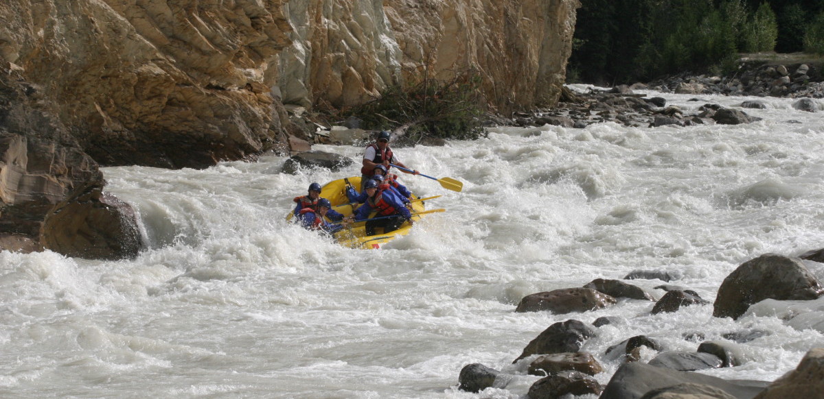 Lake Louise Whitewater Rafting, Kicking Horse River